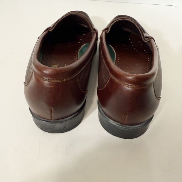 Dexter Walk Over Men\'s Vintage Brown Leather Tassel USA Slip On‎ Loafer Size 8.5